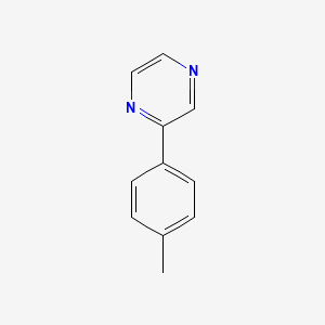 molecular formula C11H10N2 B3080029 2-(4-甲基苯基)吡嗪 CAS No. 108030-80-4