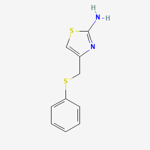 4-[(Phenylsulfanyl)methyl]-1,3-thiazol-2-amine