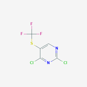 2,4-Dichloro-5-trifluoromethylsulphanyl-pyrimidine