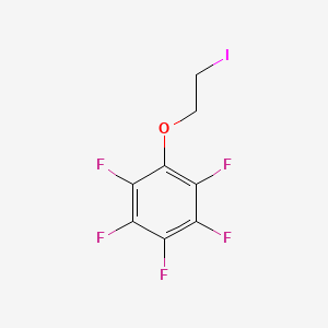 1,2,3,4,5-Pentafluoro-6-(2-iodoethoxy)benzene