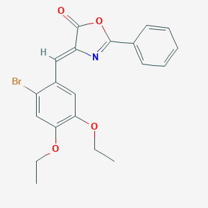 4-(2-bromo-4,5-diethoxybenzylidene)-2-phenyl-1,3-oxazol-5(4H)-one