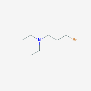 molecular formula C7H16BrN B3080491 3-bromo-N,N-diethylpropan-1-amine CAS No. 108553-02-2