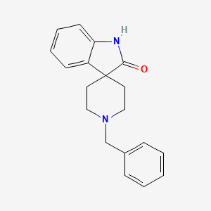 molecular formula C19H20N2O B3080504 1'-Benzylspiro[indoline-3,4'-piperidin]-2-one CAS No. 1086063-19-5
