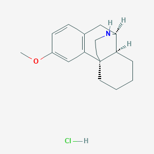 molecular formula C17H24ClNO B3080560 N-Nordextromethorphan Hydrochloride CAS No. 1087-69-0
