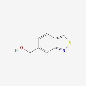 molecular formula C8H7NOS B3080571 2,1-Benzisothiazole-6-methanol CAS No. 108763-56-0