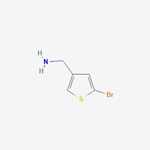 (5-Bromothiophen-3-YL)methanamine