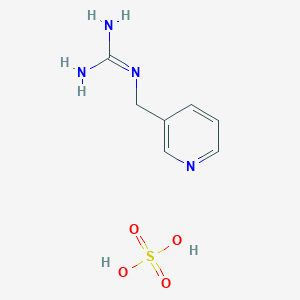 molecular formula C7H12N4O4S B3080599 N-(3-pyridinylmethyl)guanidine sulfate CAS No. 108833-95-0