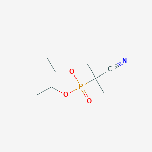 molecular formula C8H16NO3P B3080644 Diethyl (2-cyanopropan-2-yl)phosphonate CAS No. 108914-80-3