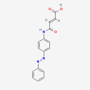 3-(4-Phenylazo-phenylcarbamoyl)-acrylic acid