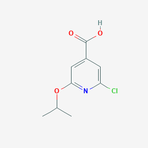 2-Chloro-6-isopropoxyisonicotinic acid