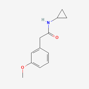 N-cyclopropyl-2-(3-methoxyphenyl)acetamide