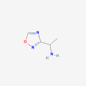 [1-(1,2,4-Oxadiazol-3-yl)ethyl]amine