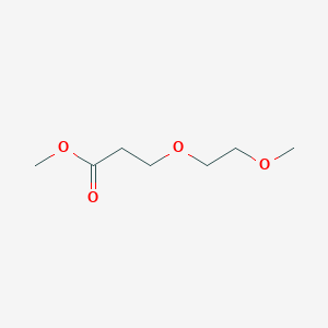 molecular formula C7H14O4 B3080775 Methyl 3-(2-methoxyethoxy)propanoate CAS No. 1092299-69-8