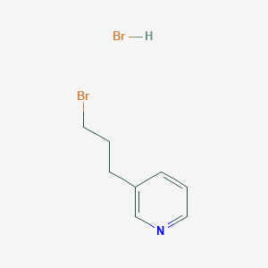 molecular formula C8H11Br2N B030810 3-(3-溴丙基)吡啶氢溴酸盐 CAS No. 41038-63-5