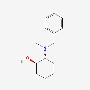 molecular formula C14H21NO B3081008 (1R,2R)-2-[苄基(甲基)氨基]环己醇 CAS No. 109433-73-0