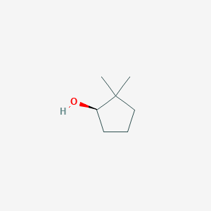 molecular formula C7H14O B3081065 Cyclopentanol, 2,2-dimethyl-, (R)- CAS No. 109530-56-5
