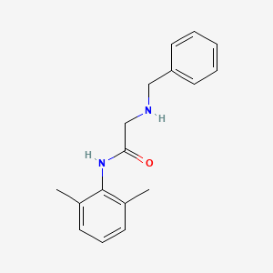 2-(benzylamino)-N-(2,6-dimethylphenyl)acetamide