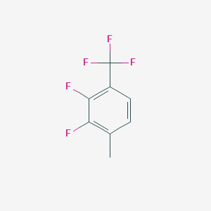 molecular formula C8H5F5 B3081286 2,3-二氟-4-甲基苯三氟化物 CAS No. 1099597-66-6