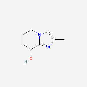 2-Methyl-5,6,7,8-tetrahydroimidazo[1,2-a]pyridin-8-ol