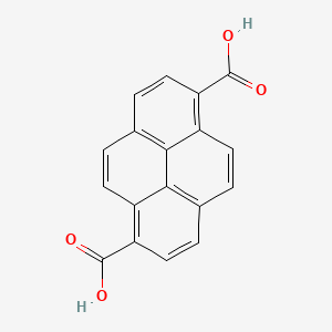 molecular formula C18H10O4 B3081427 芘-1,6-二羧酸 CAS No. 110299-23-5