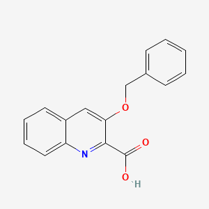 3-(Benzyloxy)quinoline-2-carboxylic acid