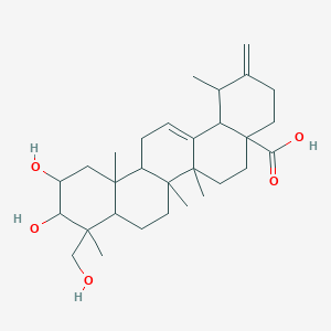 molecular formula C30H46O5 B030816 放线菌酸 CAS No. 341971-45-7