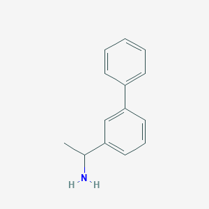 1-(3-Phenylphenyl)ethan-1-amine