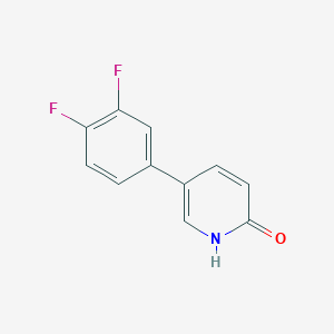 B3081774 5-(3,4-Difluorophenyl)pyridin-2(1H)-one CAS No. 1111109-62-6
