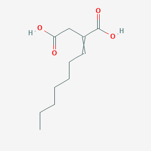 2-Heptylidenebutanedioic acid