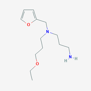 N-(3-aminopropyl)-N-(3-ethoxypropyl)-N-(2-furylmethyl)amine