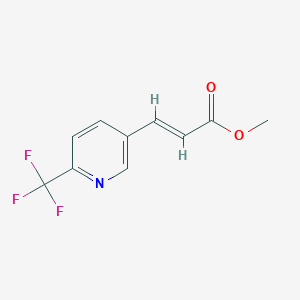 Methyl (2E)-3-[6-(trifluoromethyl)pyridin-3-YL]prop-2-enoate