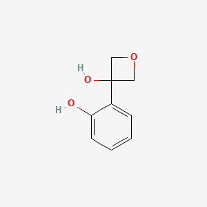 3-(2-Hydroxyphenyl)oxetan-3-ol