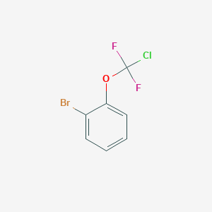 molecular formula C7H4BrClF2O B3082435 1-Bromo-2-[chloro(difluoro)methoxy]benzene CAS No. 112556-12-4