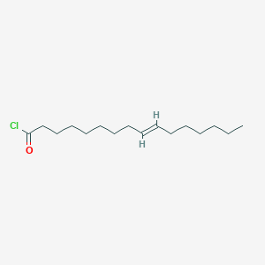 molecular formula C16H29ClO B3082494 (E)-hexadec-9-enoyl chloride CAS No. 112713-36-7