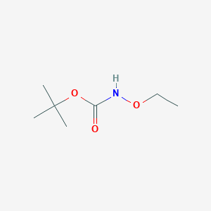 molecular formula C7H15NO3 B3082500 叔丁氧基乙氧基氨基甲酸酯 CAS No. 1127342-53-3