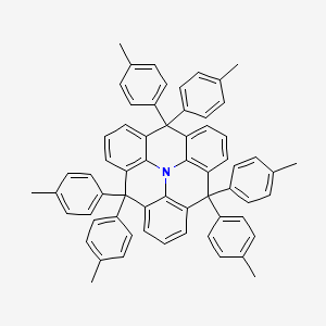 molecular formula C63H51N B3082611 Schembl22050981 CAS No. 1131007-94-7