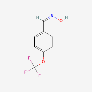 molecular formula C8H6F3NO2 B3082679 4-(Trifluoromethoxy)benzaldoxime CAS No. 1133426-65-9