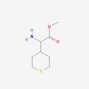 Methyl 2-Amino-2-(4-tetrahydrothiopyranyl)acetate