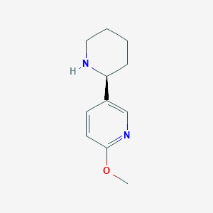 5-((2S)(2-Piperidyl))-2-methoxypyridine