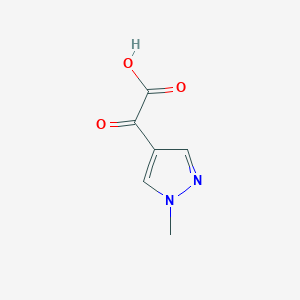 2-(1-methyl-1H-pyrazol-4-yl)-2-oxoacetic acid