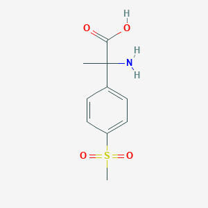 2-Amino-2-(4-methanesulfonylphenyl)propanoic acid