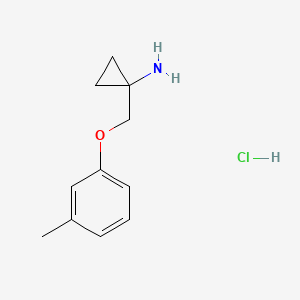1-((m-Tolyloxy)methyl)cyclopropanamine hydrochloride