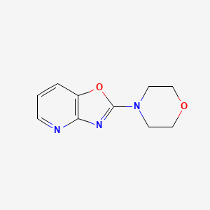 molecular formula C10H11N3O2 B3082950 2-Morpholinooxazolo[4,5-b]pyridine CAS No. 113520-20-0