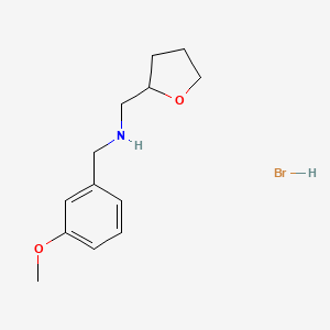 (3-Methoxy-benzyl)-(tetrahydro-furan-2-ylmethyl)-amine hydrobromide