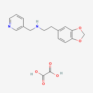 (2-Benzo[1,3]dioxol-5-yl-ethyl)pyridin-3-yl-methylamine oxalate