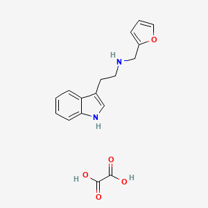 Furan-2-ylmethyl-[2-(1H-indol-3-yl)-ethyl]-amine oxalate