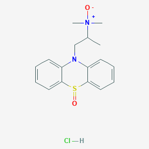 N,N-dimethyl-1-(5-oxophenothiazin-10-yl)propan-2-amine oxide;hydrochloride