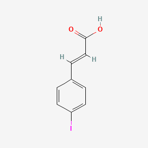 molecular formula C9H7IO2 B3083115 4-Iodocinnamic acid CAS No. 113641-76-2