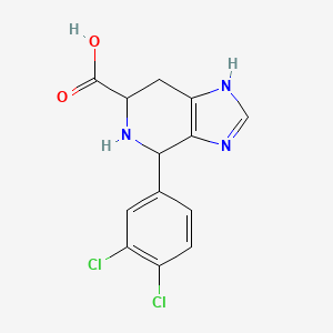 4-(3,4-Dichlorophenyl)-3H,4H,5H,6H,7H-imidazo[4,5-c]pyridine-6-carboxylic acid