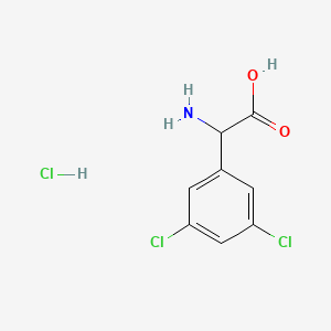 2-Amino-2-(3,5-dichlorophenyl)acetic acid hydrochloride